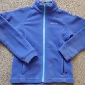 Columbia girls fleece sweater. Medium